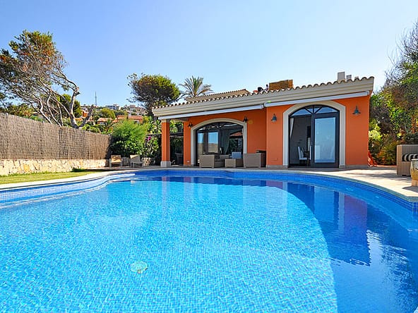 home for sale in nova santa ponsa, frontline with great views to the sea
